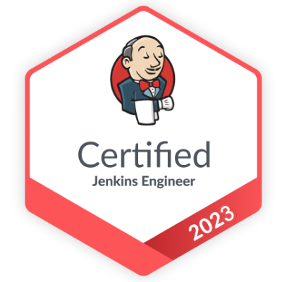 Certified Jenkins Engineer badge
